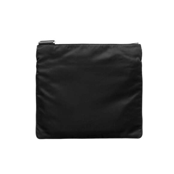 Prada Tessuto Saffiano Black Messenger Bag Cross - Picture 10 of 12